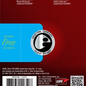 Elixir Strings Banjo Strings w POLYWEB Coating, Medium - Image 2