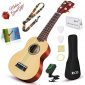 Soprano Ukulele Beginner Kit - 21 Inch w/How to play Songbook Carrying bag