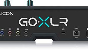 TC Helicon GO XLR 4-Channel Mixer for Online Broadcasting Bundle - Image 3