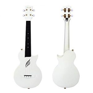 Concert Ukulele Enya Nova U/WH 23" Cutaway Carbon Fiber Beginner Travel - Image 2