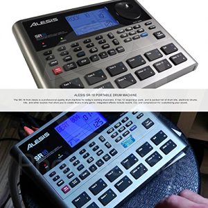 Alesis 18 Bit Portable Drum Machine with Effects and Accessory Bundle w/Cables - Image 2