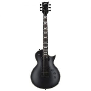 ESP LTD Electric Guitar, Black Satin - Image 2