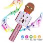 FishOaky Wireless Bluetooth Karaoke Microphone, Portable Kids Microphone