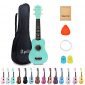 Apelila 21 inch Soprano Ukulele Acoustic Mini Guitar Musical Instrument