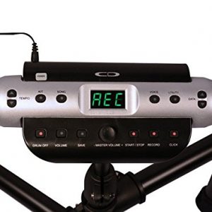 Carlsbro Electronic Drum Set with Realistic Kick Pedal + Over-Ear Stereo - Image 2