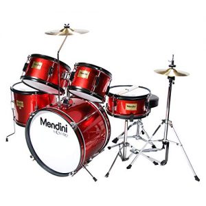 Mendini by Cecilio 16 inch 5-Piece Complete Kids / Junior Drum Set