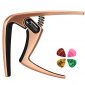 Donner Zinc Alloy Ukulele Capo DC-3U for Soprano Concert Tenor Baritone Ukulele