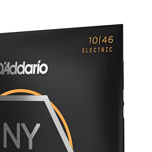 D'Addario Nickel Plated Electric Guitar Strings, Regular Light