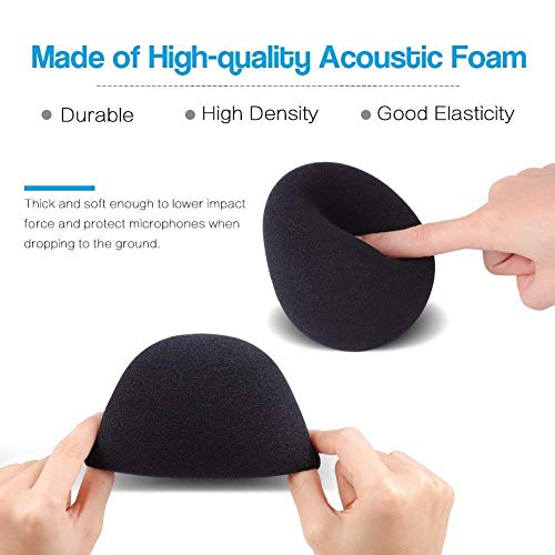 InnoGear Heavy Duty Microphone Stand with Mic Microphone Windscreen and Dual