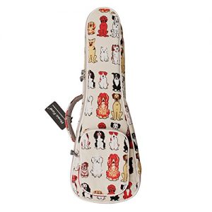 MUSIC FIRST cotton 23/24 inch Concert"MR DOG" ukulele case ukulele bag ukulele