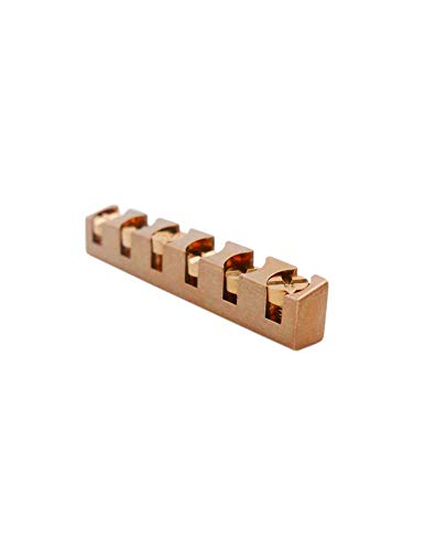 Guyker 43mm Guitar Nut - Height Adjustable Bell Brass Nuts Replacement