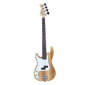 Electric Bass Guitar Glarry GP Flame Left-Hand HSH Pickup Shaped Electric Guitar