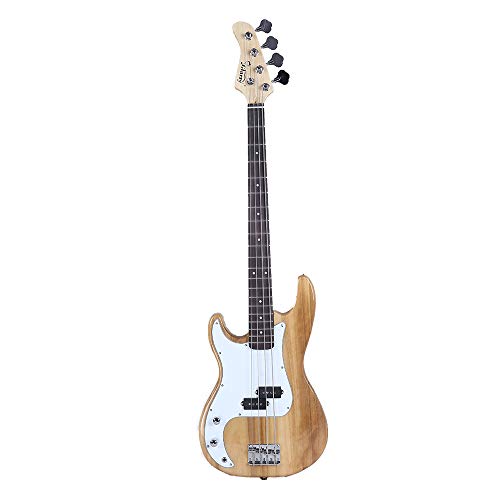 Electric Bass Guitar Glarry GP Flame Left-Hand HSH Pickup Shaped Electric Guitar