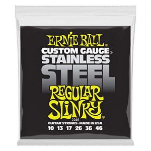 Ernie Ball Stainless Steel Regular Slinky Set