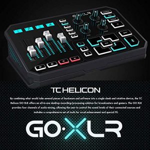 TC-Helicon GO XLR 4-channel USB Streaming Mixer with Voice FX - Image 2