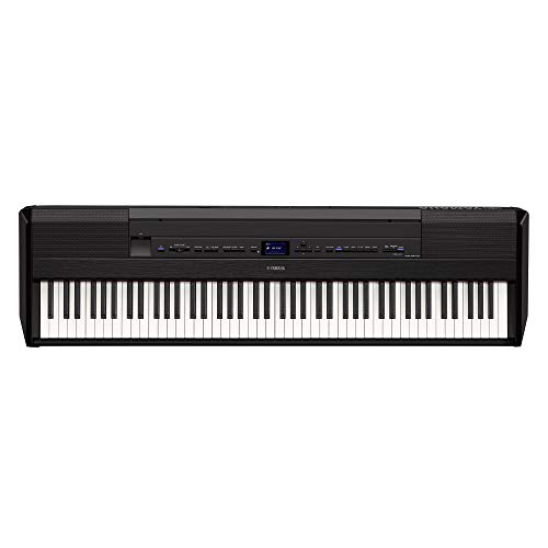 Yamaha 88-Key Weighted Action Digital Piano, Black