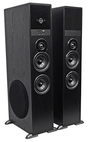 Rockville Bluetooth Home Theater/Karaoke Machine System w/(2) Wireless