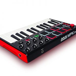Akai Professional MPK Mini MKII | 25-Key Ultra-Portable USB MIDI Drum Pad - Image 3