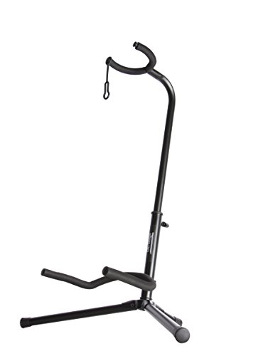 On-Stage Black Tripod Guitar Stand, Single