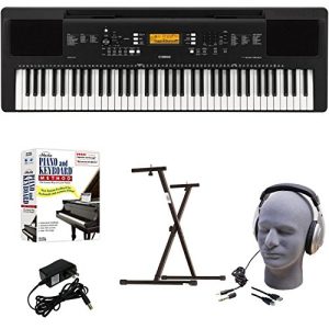 Yamaha EPY Educational Keyboard Pack with Power Supply, Bolt-On Stand