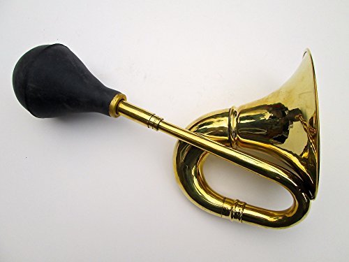 Large Brass Bulb Horn