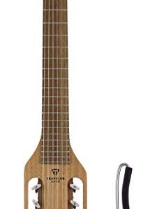Traveler Guitar 6 String Classical Guitar, Right, Mahogany