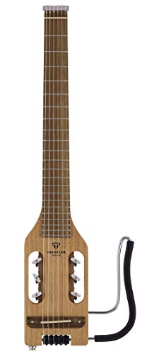 Traveler Guitar 6 String Classical Guitar, Right, Mahogany
