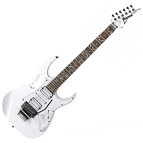 🎸 Ibanez Steve Vai JEM JR White Electric Guitar – Full Size w/ Gig Bag, Stand & Tuner 🌟