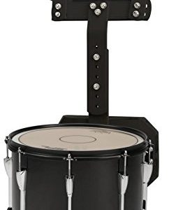Sound Percussion Labs Marching Snare Drum with Carrier 14 x 12 Black