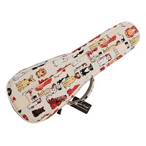 Music First 'MR DOG' Ukulele Case for 23/24 Inch Concert Ukulele – Cute, Durable, and Protective Design - Image 3