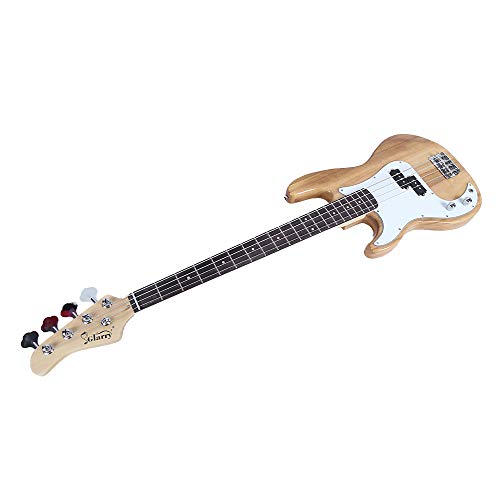 Electric Bass Guitar Glarry GP Flame Left-Hand HSH Pickup Shaped Electric Guitar