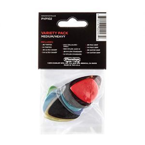 Dunlop Pick Variety Pack, Assorted, Medium/Heavy, 12/Player's Pack - Image 2