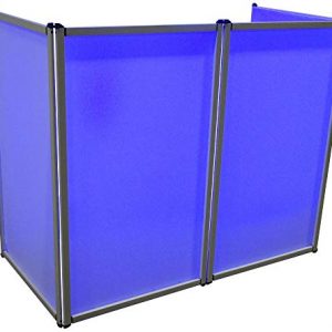 Harmony Audio HA-SKRIM Portable Aluminum DJ Booth Facade with White Scrim – Lightweight & Easy Setup - Image 4