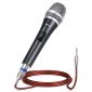 Karaoke Microphone With 16 feet Cable, Metal Wired Handheld Dynamic