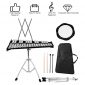 Percussion Glockenspiel Bell Kit，30 Notes Fodable Educational Glockenspiel Bell