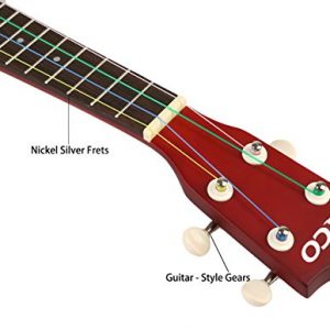 Soprano Ukulele Beginner Kit - 21 Inch w/How to play Songbook Carrying bag - Image 4