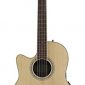 Ovation Celebrity Collection 6 String Acoustic-Electric Guitar, Left, Natural