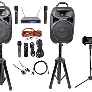 Rockville 8" iPhone/ipad/Laptop/TV Karaoke Machine/System+Wireless