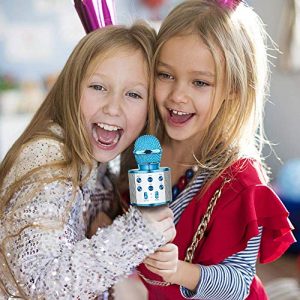 Wireless Bluetooth Karaoke Microphone, Tesoky 4 in 1 Portable Handheld Karaoke - Image 3