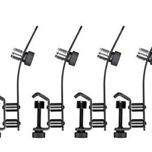 Monoprice 7-piece Drum and Instrument Mic Kit | With Mounts and Case - Image 3