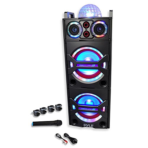 Pyle Bluetooth PA Loudspeaker Karaoke Entertainment System