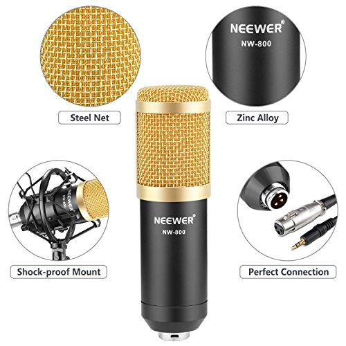 Neewer Professional Studio Broadcasting & Recording Microphone Set