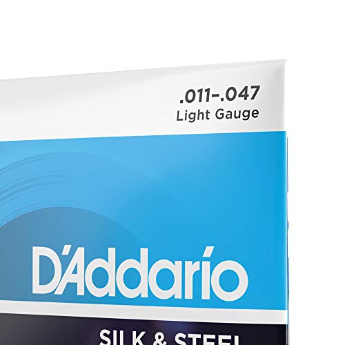 D'Addario EJ40 Silk & Steel Folk Guitar Strings