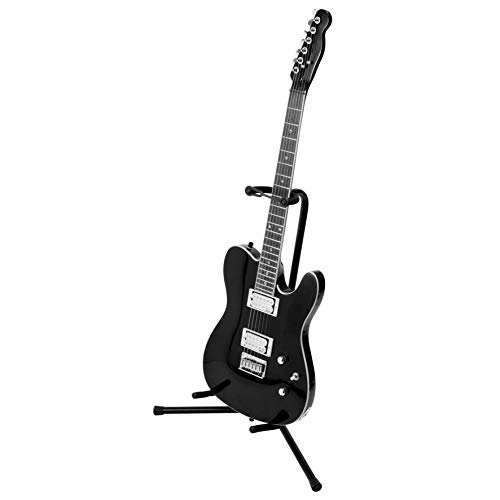 On-Stage Black Tripod Guitar Stand, Single