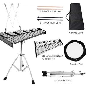 Percussion Glockenspiel Bell Kit，30 Notes Fodable Educational Glockenspiel Bell - Image 4