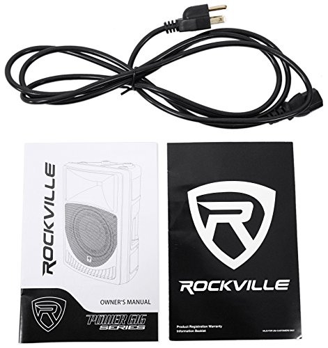 Rockville Powered 8" Pro Karaoke Machine/System 4 ipad/iphone/Android/Laptop