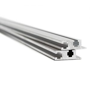 Synthrotek Eurorack Rails - 168HP, 3mm Threaded Nut Strips