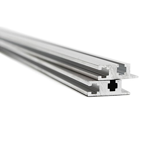 Synthrotek Eurorack Rails - 168HP, 3mm Threaded Nut Strips