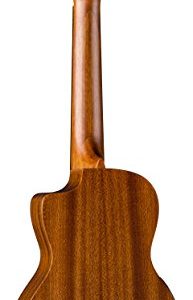 Luna Tattoo Concert Mahogany Ukulele - Acoustic/Electric, Unique Hawaiian Design & Resonant Sound - Image 3