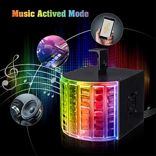 DJ Lights, SOLMORE Party Lights Sound Actived Stage Disco Lights Light Beams